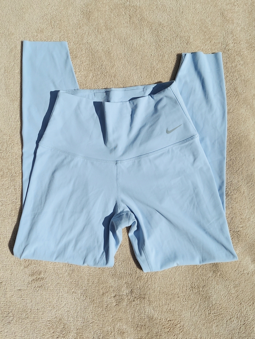 Nike Zenvy Pastel Blue High-Waist Leggings Womens Size Small NWOT Streetwear